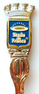 PETITE CUILLERE DE COLLECTION SPOON EMAIL - PERSO - STADE DE FRANCE " FOOTBALL " - Picture 1 of 2