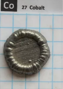 35+ gram 99.85% cobalt metal crown element 27 sample - Picture 1 of 4