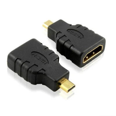 New Micro HDMI type D Male to HDMI Standard Female Adapter Converter- USA Seller - Image 1 of 3