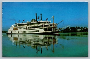 Postcard General Jackson Steam Boat Old Hickory Lake Near Nashville Tennessee - Picture 1 of 2
