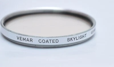 49MM Skylight Protector Lens Filter for Digital Camcorder Japan Silver - Image 1 of 2