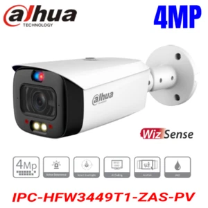 Dahua 4MP IPC-HFW3449T1-ZAS-PV WizSense Smart Dual Light Bullet IP PoE Camera UK - Picture 1 of 4