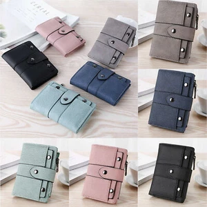 Damen Geldbörse Leder Portemonnaie Portmonee Geldbeutel Brieftasche Wallet DE - Bild 1 von 15