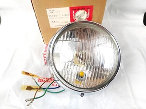 Honda XL125 K2-K3 XL350 K2-K3 SL250S Headlight Head Lamp Nos - Picture 1 of 9