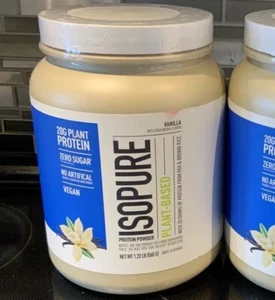Vegan Protein Powder from Isopure Vanilla - Picture 1 of 3
