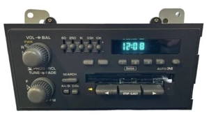 TESTED 94-97 OEM GMC Chevy Blazer Jimmy S10 Sonoma Sierra Radio STEREO CASSETTE - Picture 1 of 11
