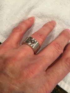 Chopard Special Edition Happy Diamond, Happy Sport Ring, 18kt White Gold - Picture 1 of 5