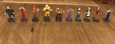 CLUEDO DVD GAME SPARES - FULL SET OF SUSPECTS 10 PCS