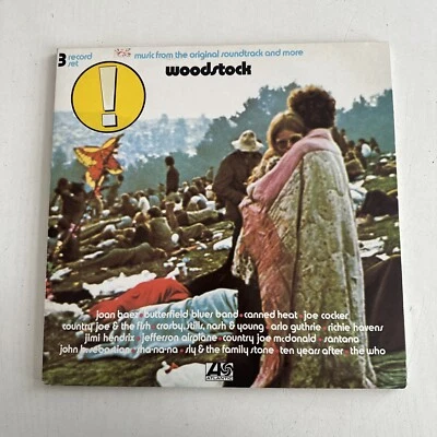 Woodstock Joan Baez, Butterfield Blues Band, Canned Heat, Joe Cocker, S.. [3 LP] - Bild 1 von 4