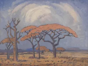 Springbok Flats : J H Pierneef : 1929 : Archival Quality Art Print - Picture 1 of 2