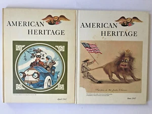 2 American Heritage Vintage History Publication, 1967 June & April  Bruce Catton - Imagen 1 de 12