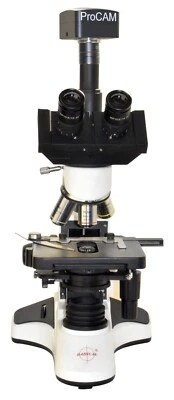 Microscopio de patología veterinaria semen espermática contraste fase brillante cámara de 5 megapíxeles Foto 1 de 4