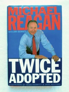 Twice Adopted (Signed by Michael Reagan) & The City on a Hill - Foto 1 di 8