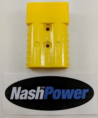350 Amp Yellow Battery Connector Housing Replaces Anderson 350 Amp - Image 1 of 3
