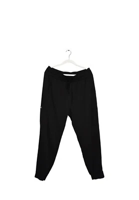 Soulful Scrubs Womens Black Jogger Mid Rise Semi Slim Large - Image 1 of 2