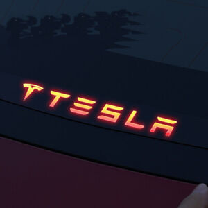 Car Brake Tail Light Decal Decoration Car Stickers for Tesla Model 3 Accessories