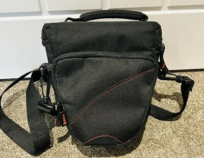 Hama Protective Small Camera Bag Case Black with Shoulder Strap - Image 1 of 4