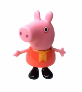 Peppa Pig 2" Action Figure Toy Jazwares 2003 Wearing Yellow Bandana - Picture 1 of 5
