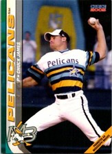 2005 Choice Myrtle Beach Pelicans  Minor League Baseball #10 Chuck James 