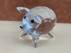 Swarovski Figur Kristall 011846 Schwein Groß 7,5 cm. Leider mit Defekt