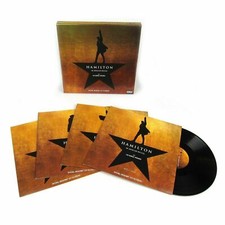 HAMILTON Original Broadway Cast Vinyl 4 LP Recording Box Set NEW & SEALED!