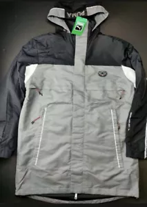 Puma X Les Benjamins Storm Jacket Men's Size L Black Grey Limited Parka 595419 - Picture 1 of 7