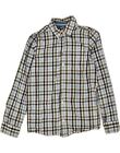 Osh Kosh Boys Shirt 13 14 Years Multicoloured Check Cotton Xu06