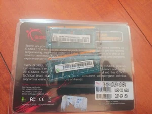 G-Skill SO-DIMM PC3-10600 4Gx2 F3-10600CL9D-8GBSQ • Laptop Memory Modules *New - Picture 1 of 2