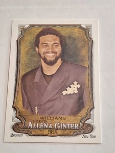 2024 CALEB WILLIAMS TOPPS ALLEN AND GINTER NFL ROOKIE CARD RC #233 BEARS USC - Bild 1 von 2