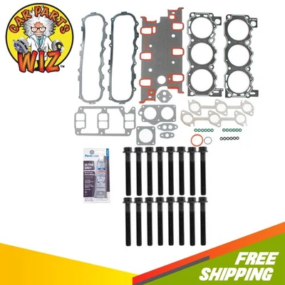 Juego de culata de motor con kit de pernos de culata para 86-92 Ford Bronco II 2,9 L 12 V Foto 1 de 4