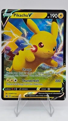 Pikachu V - SWSH061 - SWSH: Sword & Shield Promo Cards (SWSD) - Image 1 of 2