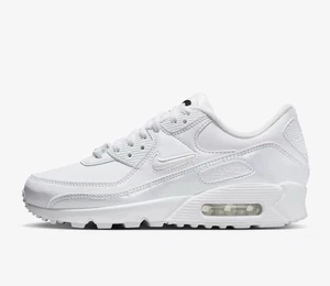 Nike Air Max 90 SE Donna Taglia 6 "Dance Iridescent" Bianco (FD8684-100) - Foto 1 di 8