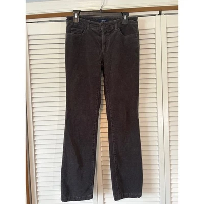 Chaps Women's Corduroy Pants Size 4 Gray Casual Comfort Everyday - Image 1 of 4
