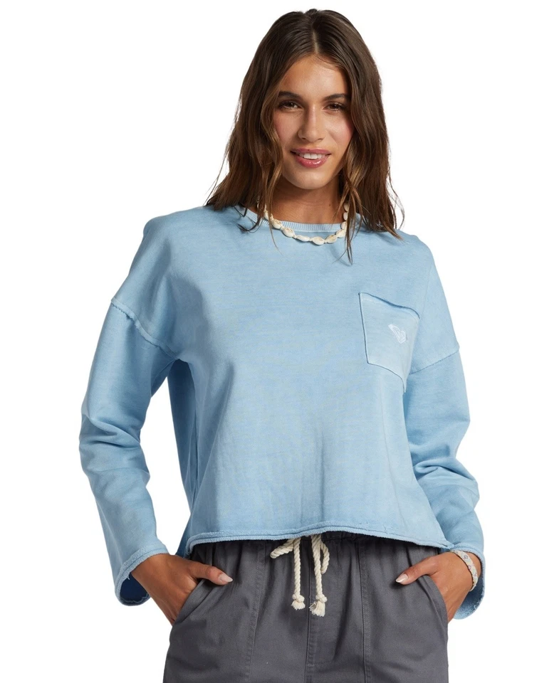 Roxy Juniors' Doheny Crew - Bel Air Blue - XL - Image 1 of 1