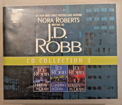 J.D. Robb Nora Roberts CD Collection 3 In Death Audio 15 Discs — 第 1/4 张图片