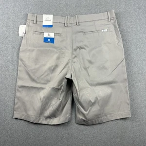 Greg Norman Attack Life Shorts Mens 32(34)W Gray 5 Iron Performance Golf Light - Picture 1 of 10