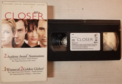 📼 VINTAGE 📼 Closer 📼 (VHS, 2005) 📼 TESTED 📼 Foto 1 de 2