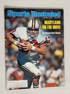 Sports Illustrated Magazine, October 4, 1976 - Maryland Quarterback Mark Manges - Picture 1 of 2