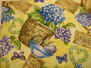 Keepsake Quilting Nantucket Basket Medley - Six Coordinating Fat Quarters - Picture 1 of 3