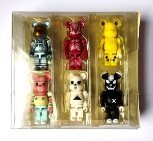 Be@rbrick - Toys R Us Exclusive Set of 6 Version 2 - vtg 2002 Medicom Bearbrick - Picture 1 of 5
