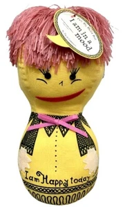 Mood Doll Plush 4 Sided Faces Vtg Reproduction Two’s Company New With Tags - Bild 1 von 6