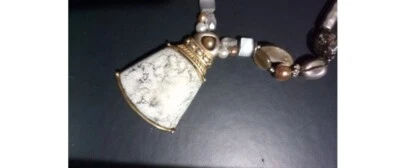 Chicos 纯银石英黄水晶项链 20 英寸 LN — 第 1/2 张图片