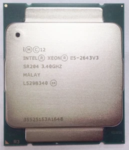 Intel Xeon E5-2643 V3 3.40GHz 6 Core 20MB 9.6 GT/S SR204 CPU Processor - Picture 1 of 4