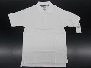 Boys French Toast White Short Sleeve Uniform Polo Shirt Husky Sizes 10H. - 14H. - Picture 1 of 6