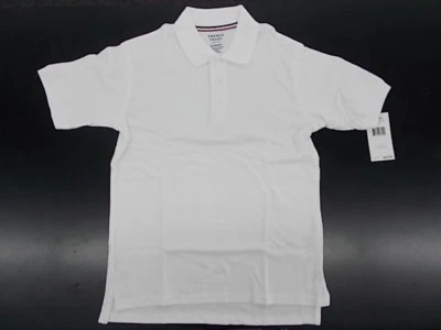 Boys French Toast White Short Sleeve Uniform Polo Shirt Husky Sizes 10H. - 14H. - Image 1 of 4