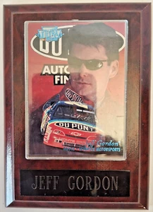 Jeff Gordon Dupont Nascar Card 4.5X6 Wall Plaque Sports Collectibles - Picture 1 of 1