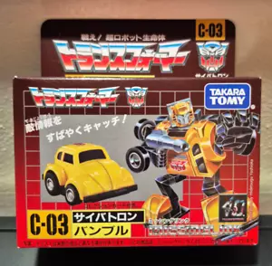 Takara Tomy Transformers Missing Link C-03 Bumble G1 reedición - Imagen 1 de 3