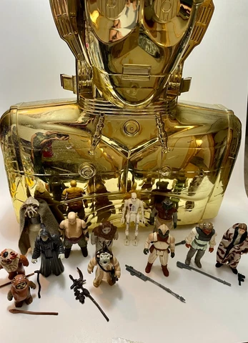 Vintage Star Wars ROTJ 1980-1985 Kenner Case FULL of Figures YOU CHOOSE Cover