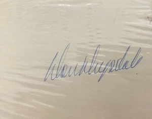 Don Drysdale Autograph Autograph Signed Index Card Los Angeles Dodgers Brooklyn - Picture 1 of 1