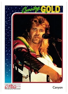 1992 Sterling CMA Country Gold Trading Card #73 Canyon - Picture 1 of 2